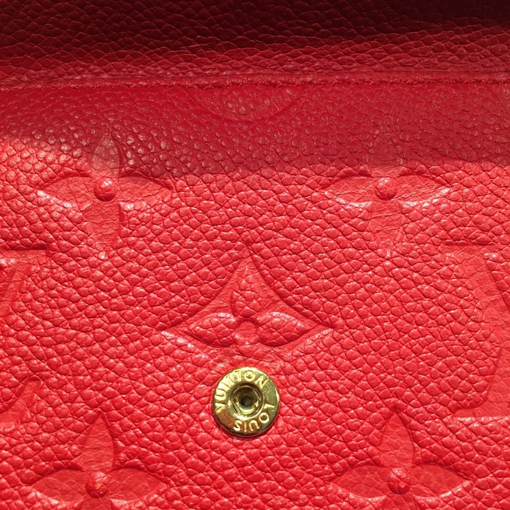 Louis Vuitton Empreinte Cerise Red Key Pouch - Picture 6 of 13